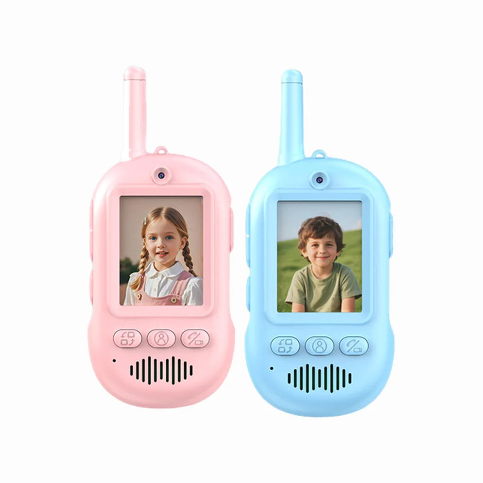 Kids Walkie Talkie Toy Y388, Video & Voice Intercom Toy with Screen