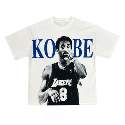 New Basketball Star KOBE Printed Graphic T-shirt Men's and Kids