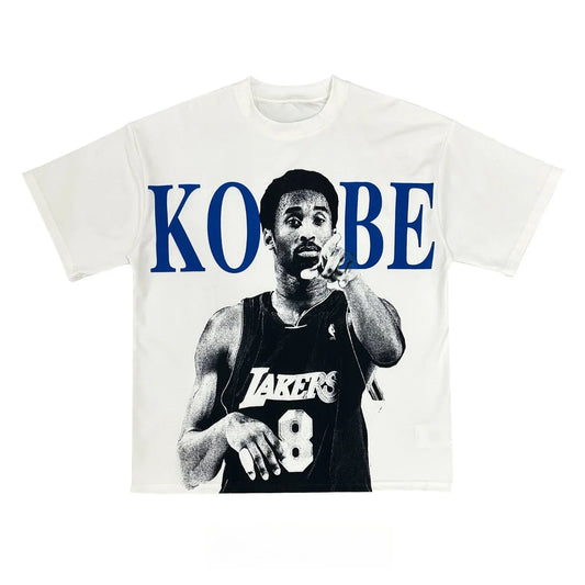 New Basketball Star KOBE Printed Graphic T-shirt Men's and Kids