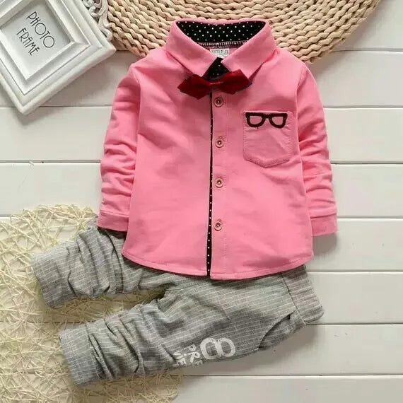 Kids Thinner Clothes Sets Spring Autumn Tracksuit Baby Boys Kid