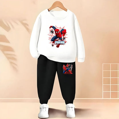 2026 Spring Autumn Children's Hoodies Sets Boys Cartoon