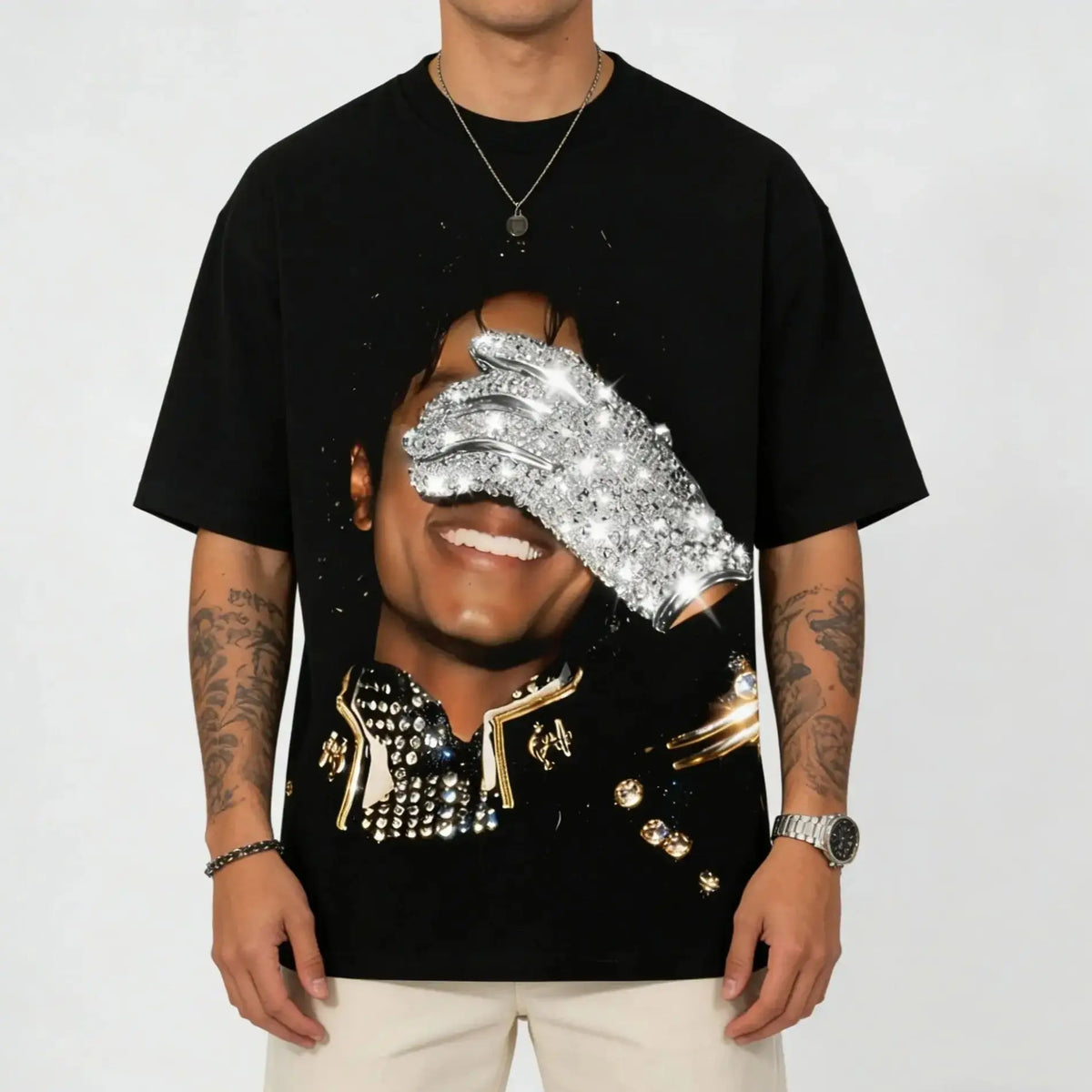 Michael Jackson Graphic Y2k Hip Hop Fashion Gift Tee Men Women
