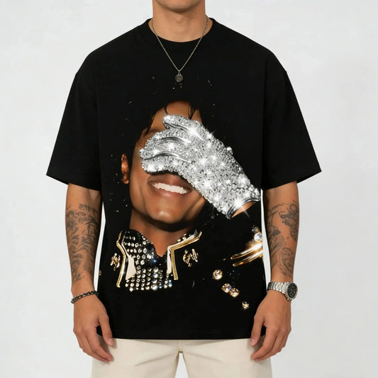 Michael Jackson Graphic Y2k Hip Hop Fashion Gift Tee Men Women