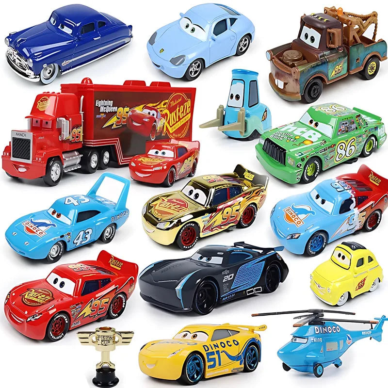 Cars Toys Lightning McQueen Jackson Storm The King Mater