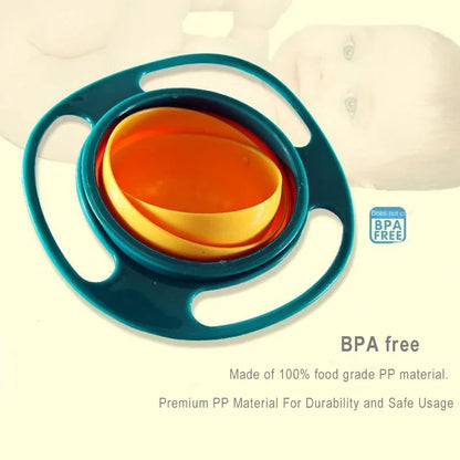 Universal Gyro Bowl Children Rotary Balance Novelty Gyro 360