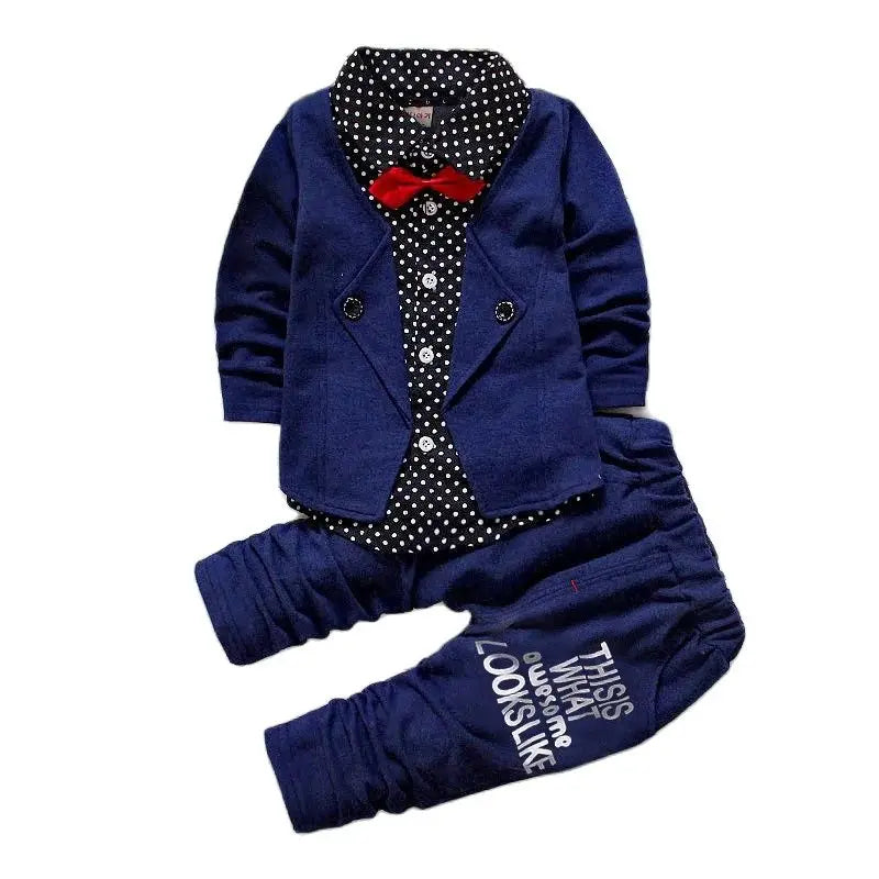 Kids Thinner Clothes Sets Spring Autumn Tracksuit Baby Boys Kid