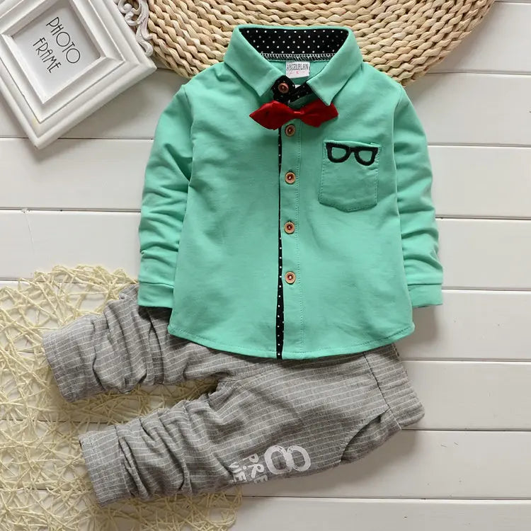 Kids Thinner Clothes Sets Spring Autumn Tracksuit Baby Boys Kid