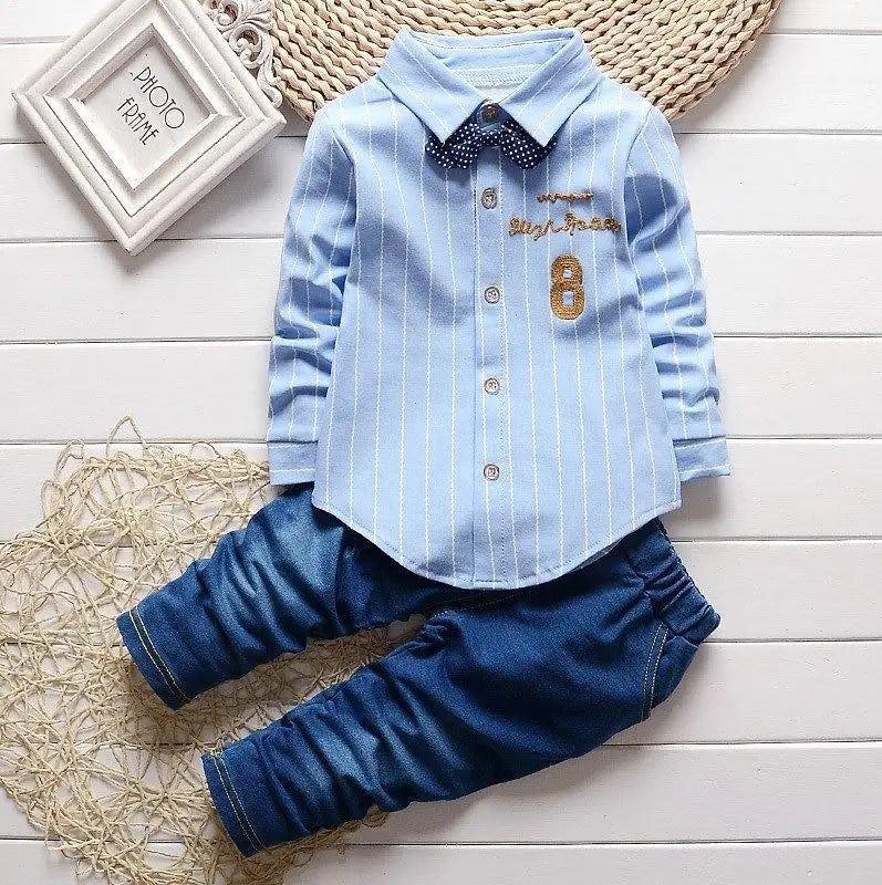 Kids Thinner Clothes Sets Spring Autumn Tracksuit Baby Boys Kid