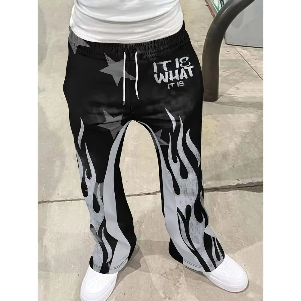 26 Summer Men's Trendy Hip - hop Style Casual Sweatpants Striking