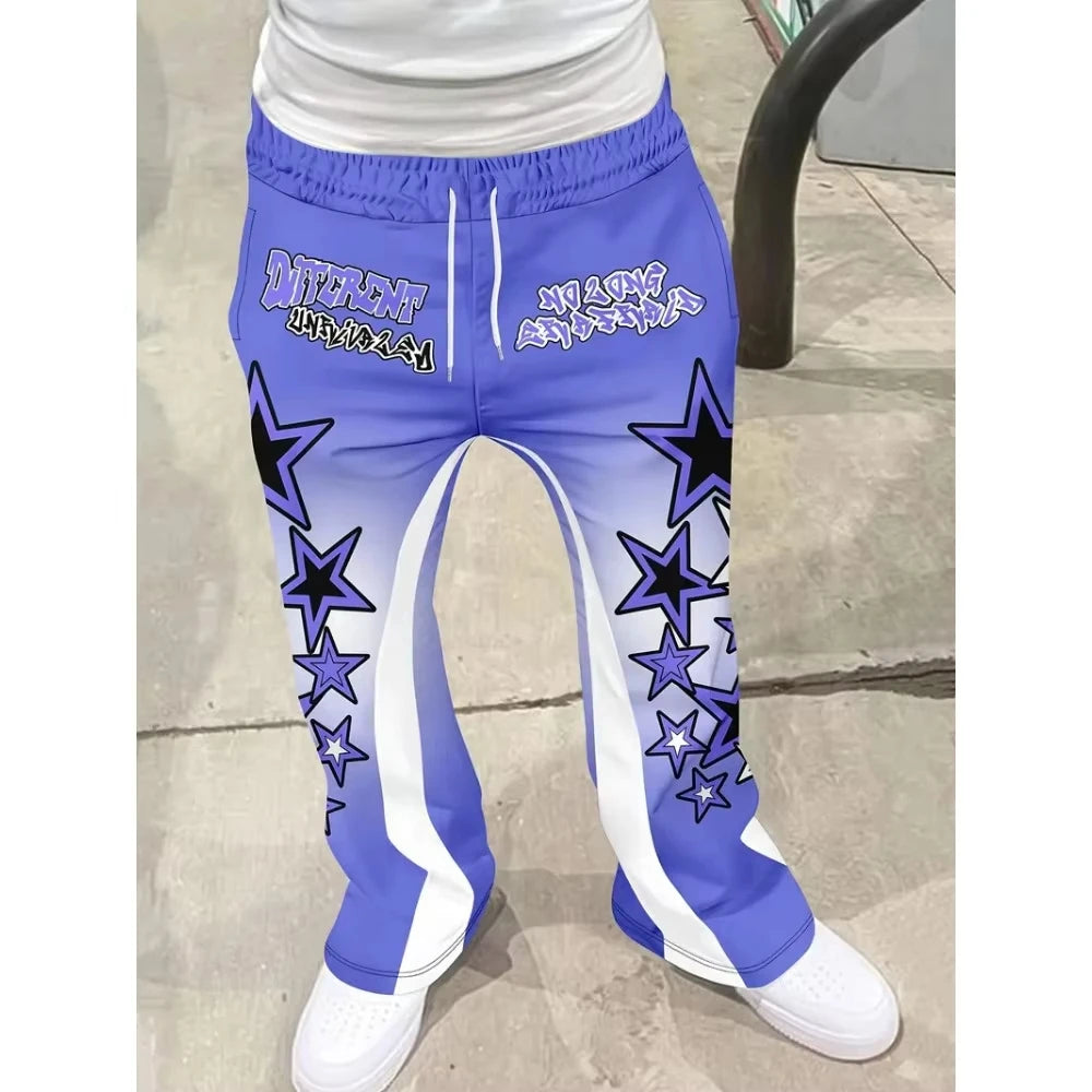 26 Summer Men's Casual Street Style Trendy Cross Print Fashionable