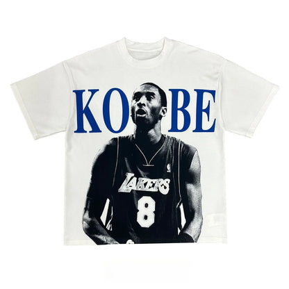 New Basketball Star KOBE Printed Graphic T-shirt Men's and Kids