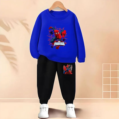 2026 Spring Autumn Children's Hoodies Sets Boys Cartoon