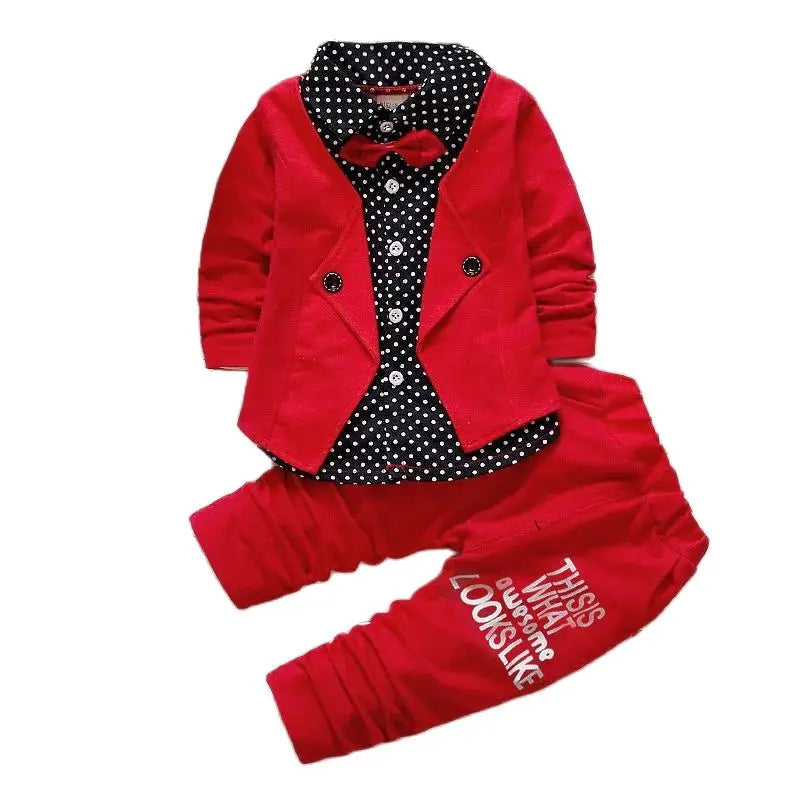 Kids Thinner Clothes Sets Spring Autumn Tracksuit Baby Boys Kid